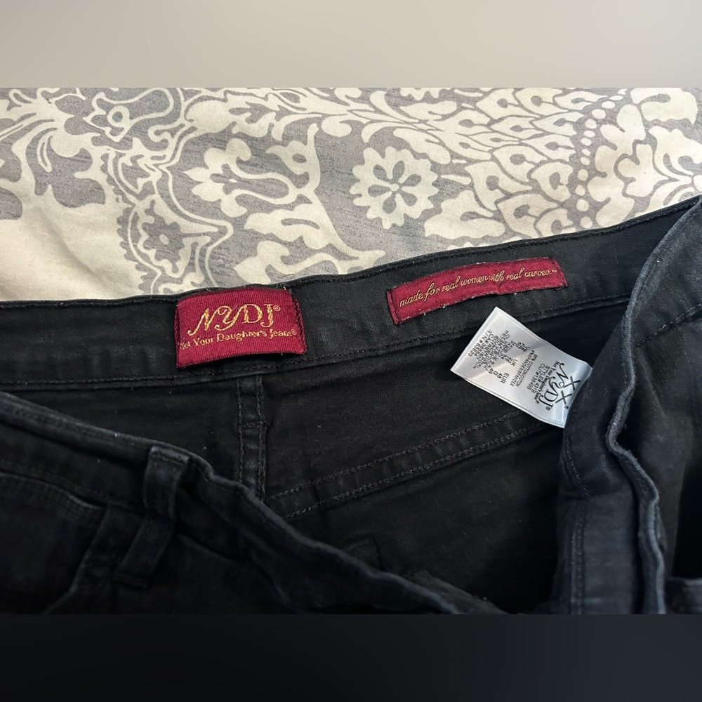 NYDJ Dark Charcoal Denim